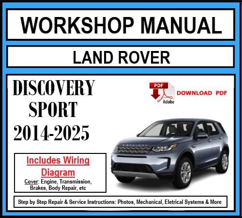Workshop Manual [Land Rover Discovery Sport] 2014-2025