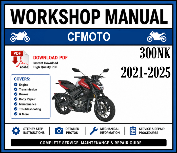 Workshop Manual [CFMoto 300NK] 2021-2025