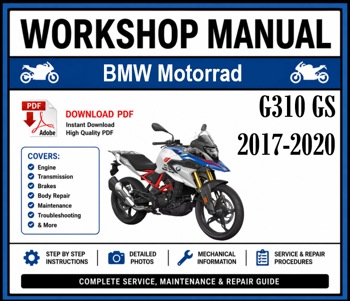 Workshop Manual [BMW G310 GS] 2017-2020