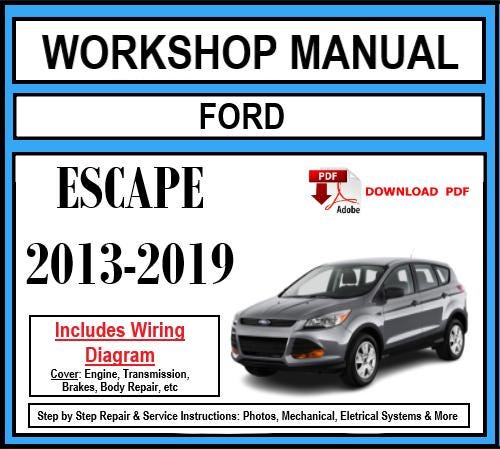 Workshop Manual [Ford Escape] 2013-2019