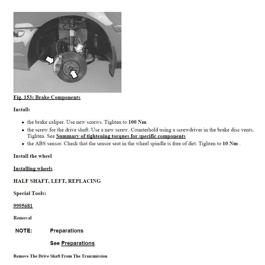 Werkstatthandbuch [Volvo S60] 2001-2009