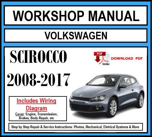 Workshop Manual [VW Scirocco ] 2008-2017