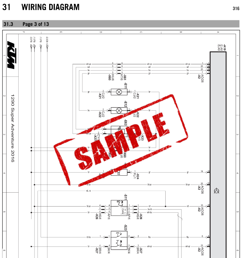 Workshop Manual [KTM 1290 Super Adventure R] 2021-2025