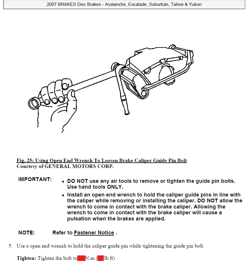 Workshop Manual [Chevrolet Tahoe / GMC Yukon] 2007-2014