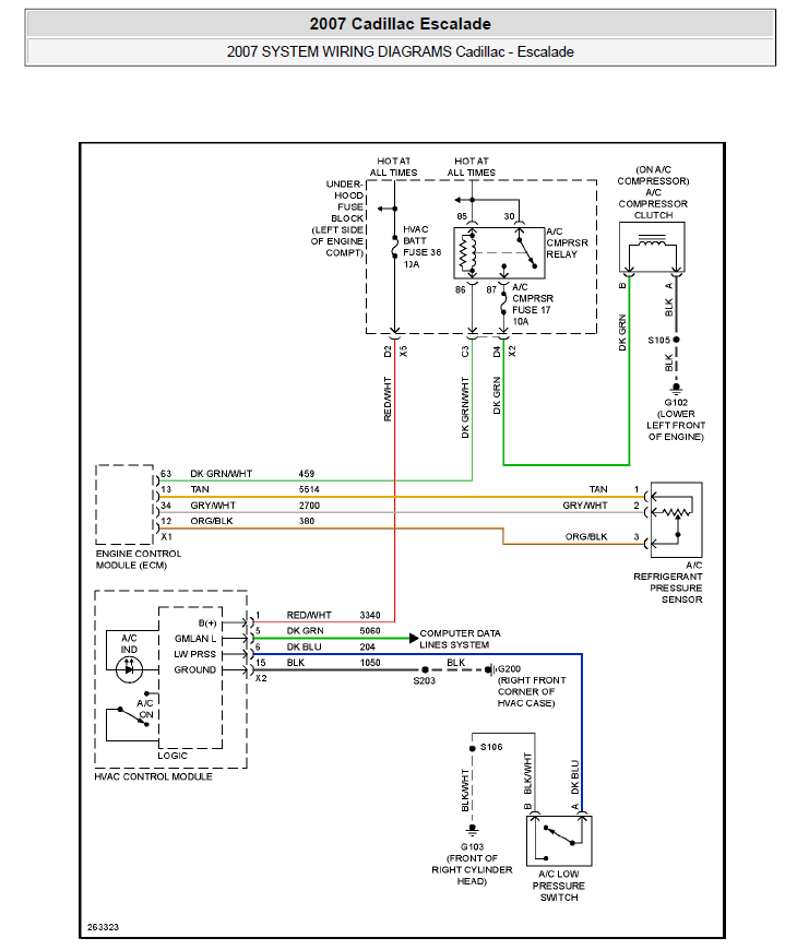 Workshop Manual [Cadillac Escalade] 2007-2014