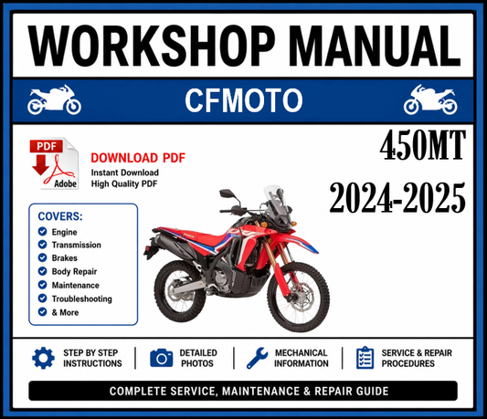 Workshop Manual [CFMoto 450MT] 2024-2025