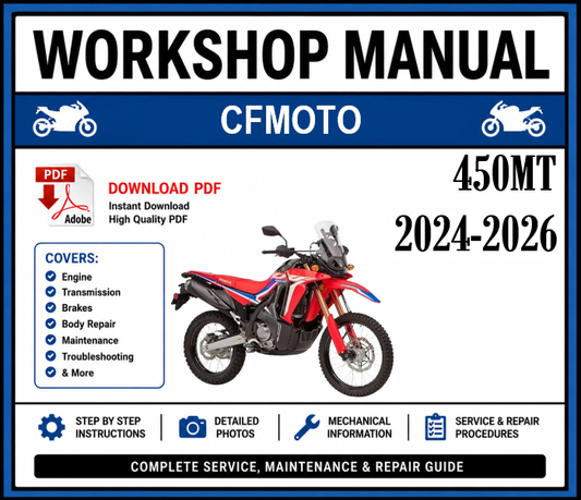 CFMoto 450MT (2024-2026) Workshop Manual
