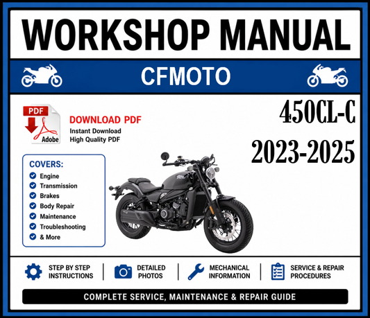 Workshop Manual [CFMoto 450CL-C] 2023-2025