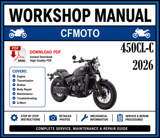 CFMoto 450CL-C (2026) Workshop Manual