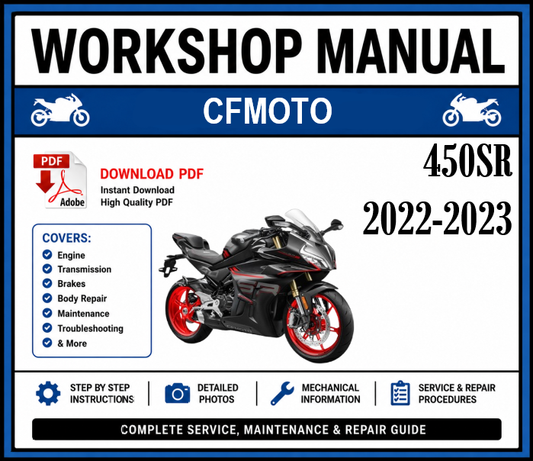 Workshop Manual [CFMoto 450SR] 2022-2023