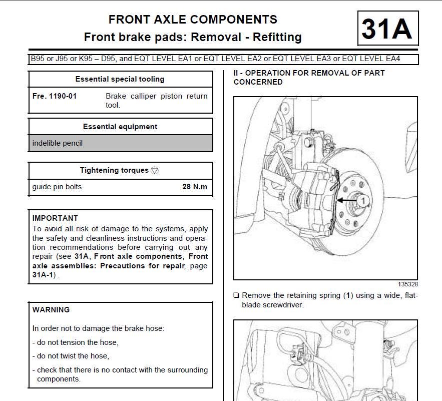 Workshop Manual [Renault Megane] 2009-2016