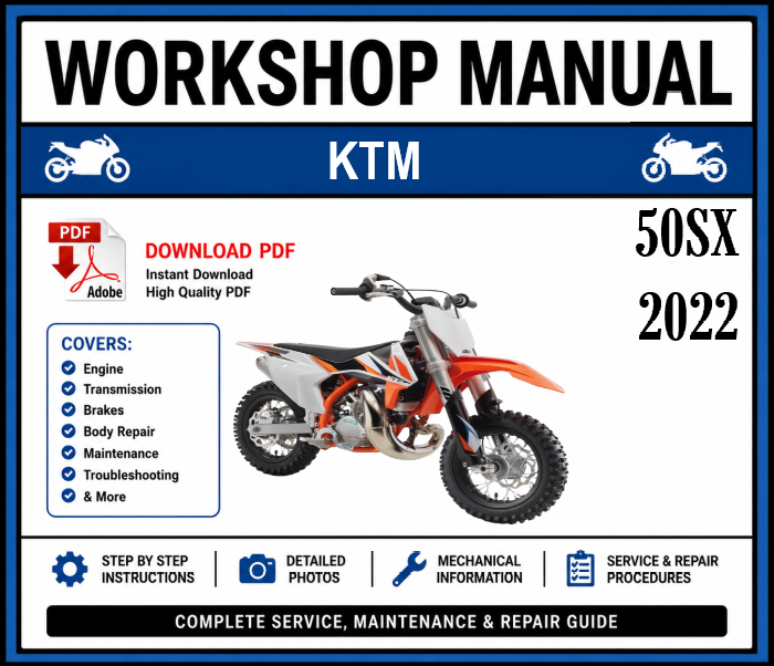 Workshop Manual [KTM 50SX] 2022