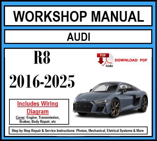 Werkstatthandbuch [Audi R8] 2016-2025