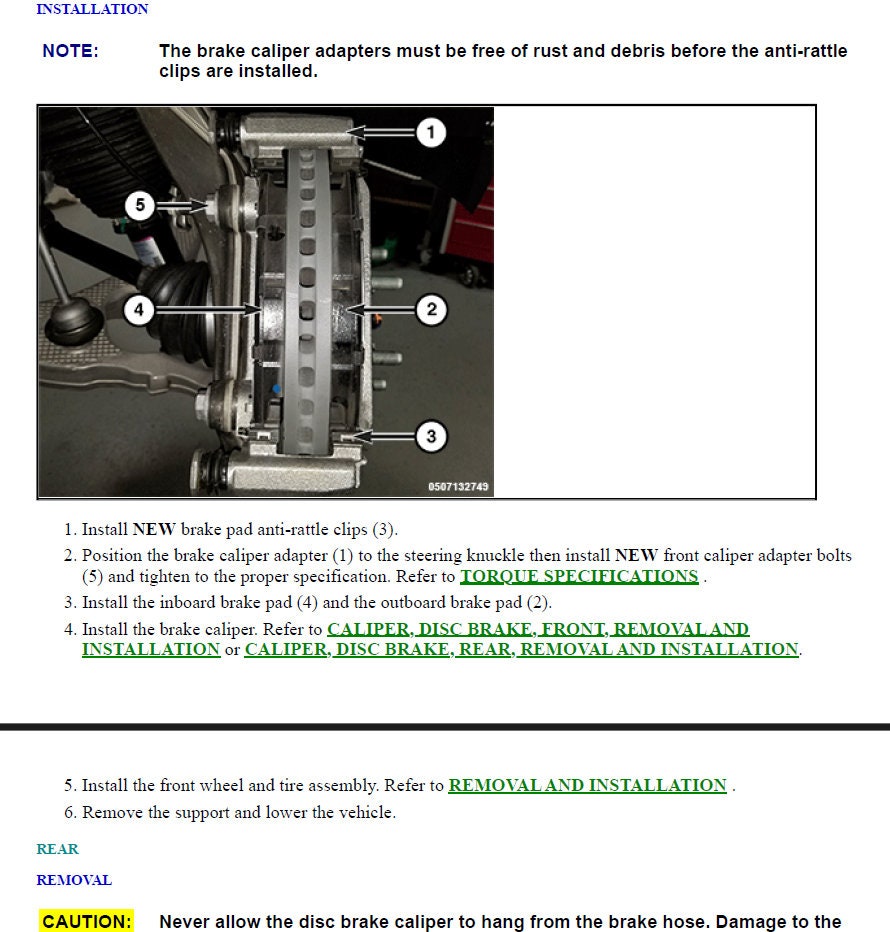Workshop Manual [Dodge Ram 1500] 2010-2019