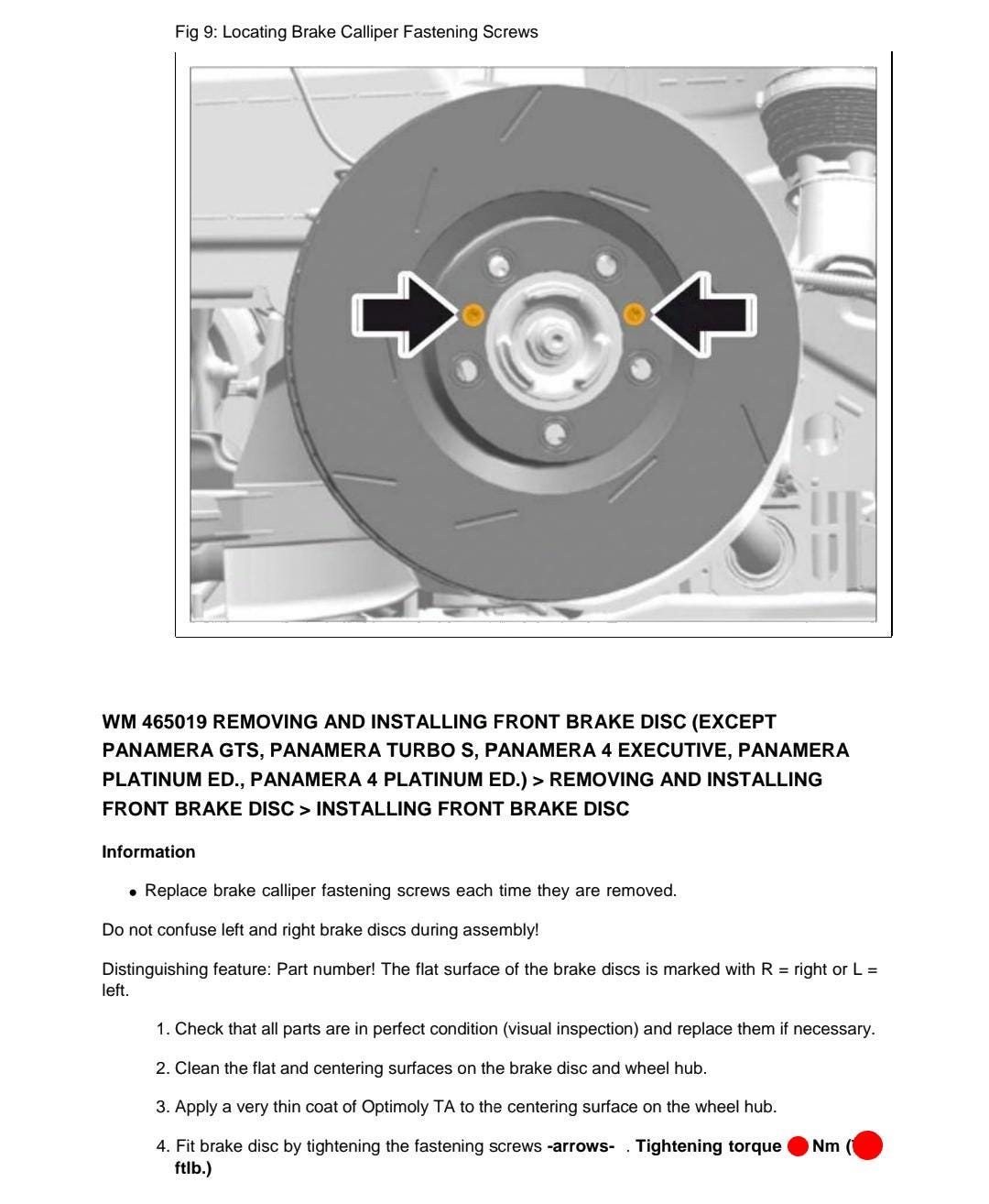 Workshop Manual [Porsche Panamera] 2009-2016