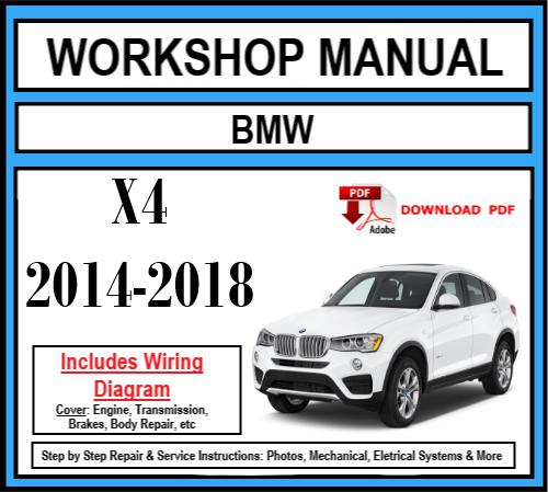 Workshop Manual [BMW X4] 2014-2018
