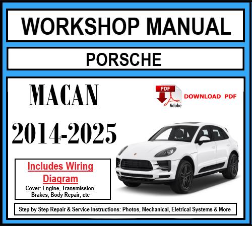 Workshop Manual [Porsche Macan] 2014-2025