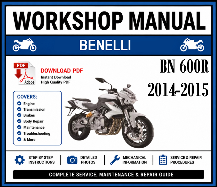 Workshop Manual [Benelli BN 600R] 2014-2015