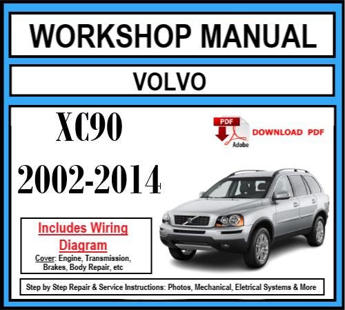 Workshop Manual [Volvo XC90] 2002-2014