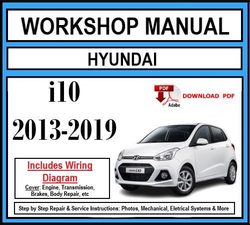 Workshop Manual [Hyundai i10] 2013-2019