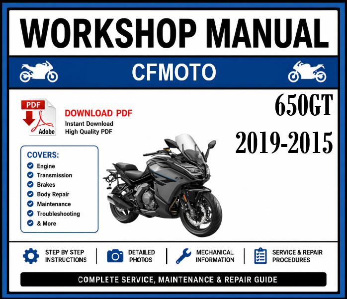 Workshop Manual [CFMoto 650GT] 2019-2025