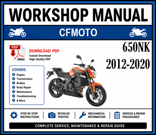 Workshop Manual [CFMoto 650NK] 2012-2020