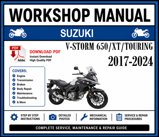 Workshop Manual [Suzuki V-Storm 650] 2017-2024