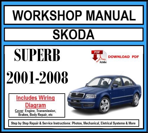 Workshop Manual [Skoda Superb] 2001-2008