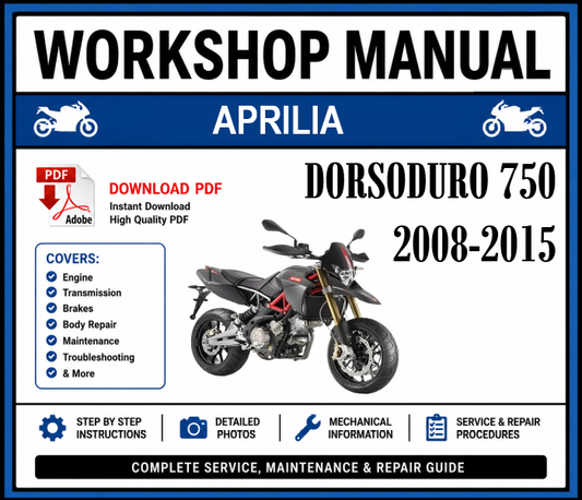 Workshop Manual [Aprilia Dorsoduro 750] 2008-2015