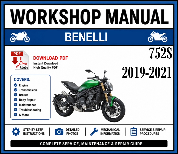 Workshop Manual [Benelli 752S] 2019-2021