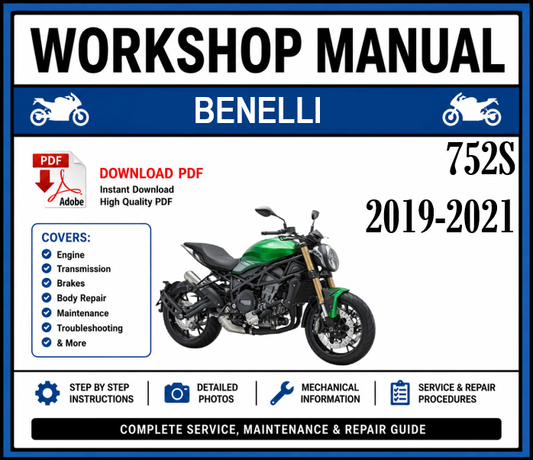 Workshop Manual [Benelli 752S] 2019-2021