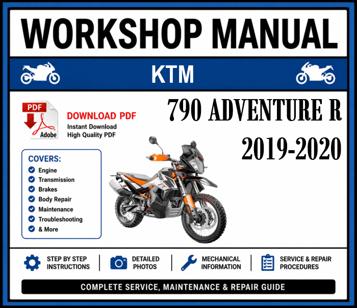 Workshop Manual [KTM 790 Adventure R] 2019-2020