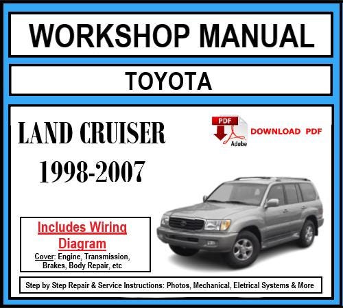 Workshop Manual [Toyota Land Cruiser] 1998-2007