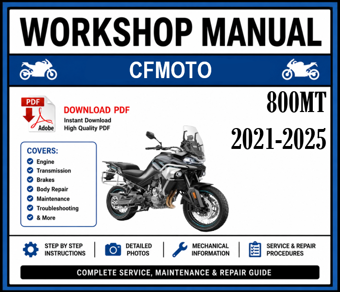 Workshop Manual [CFMoto 800MT] 2021-2025