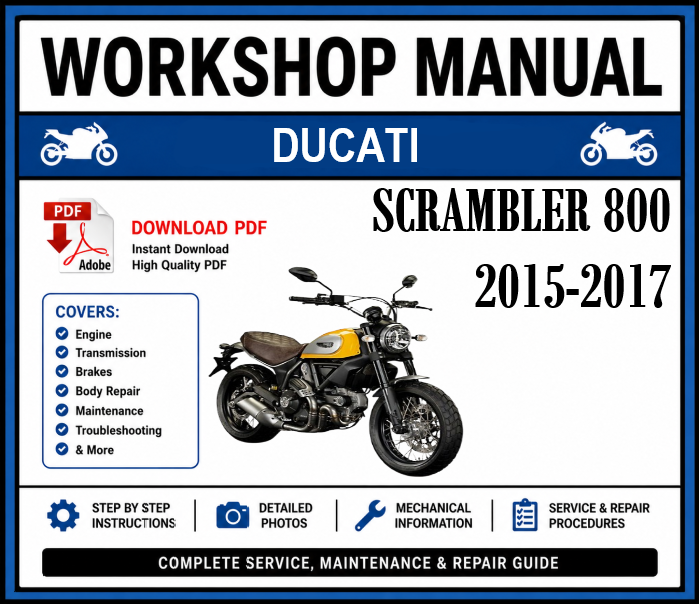 Workshop Manual [Ducati Scrambler 800] 2015-2017