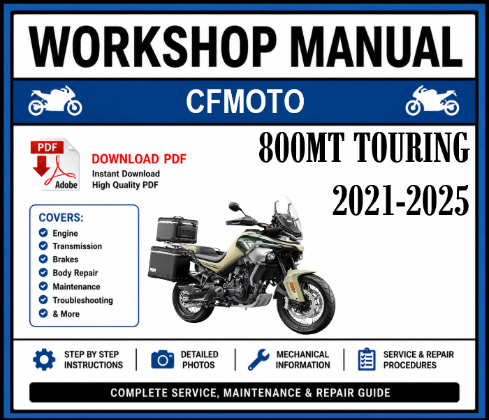 Workshop Manual [CFMoto 800MT Touring] 2021-2025