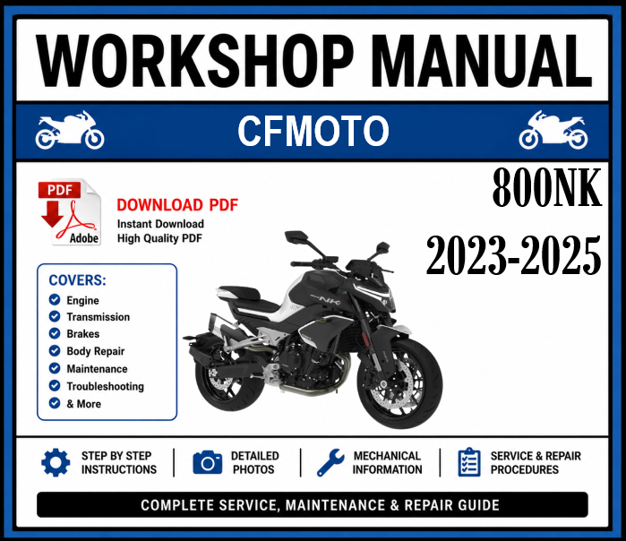 Workshop Manual [CFMoto 800NK] 2023-2025