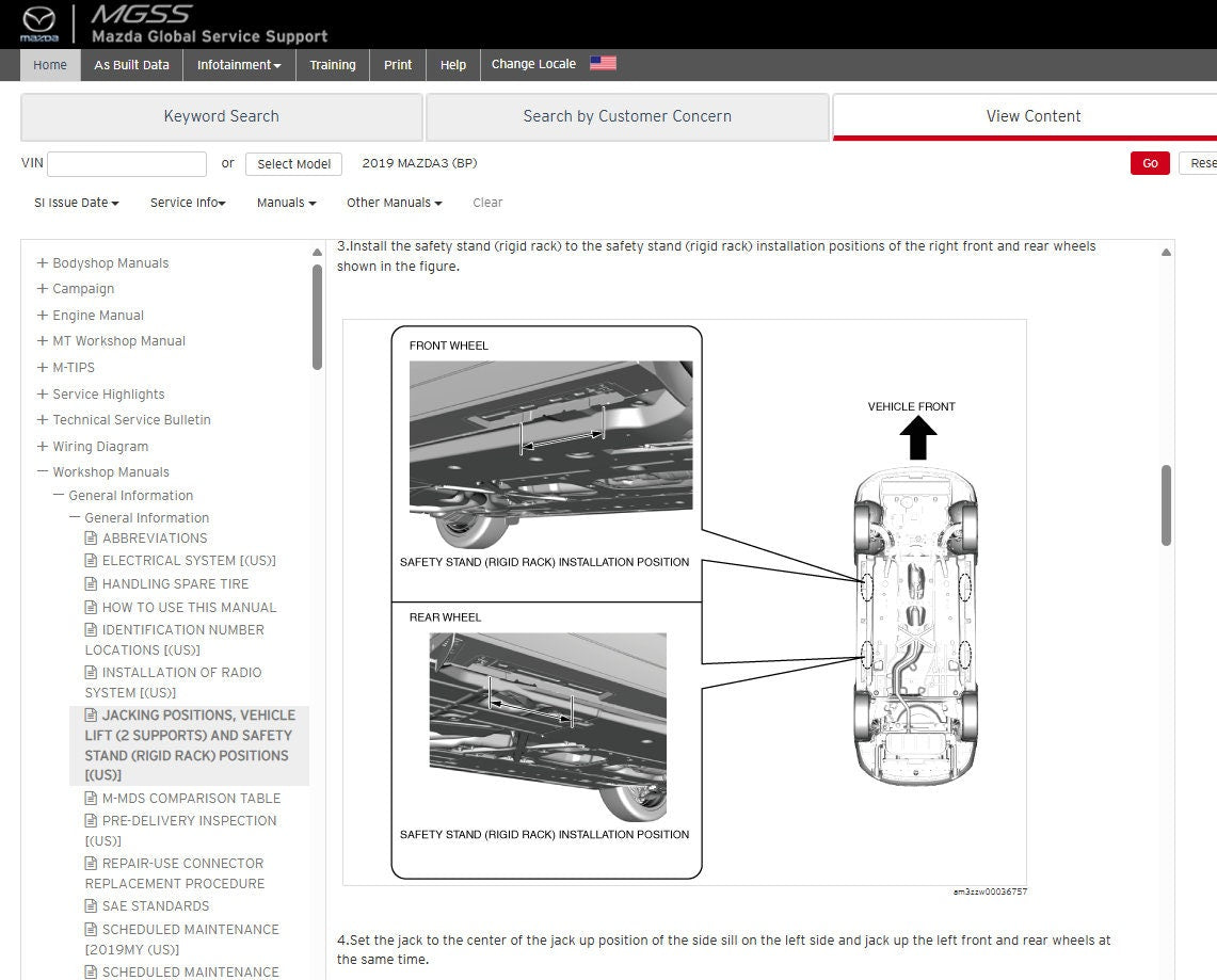 Werkstatthandbuch [Mazda 3] 2019-2025