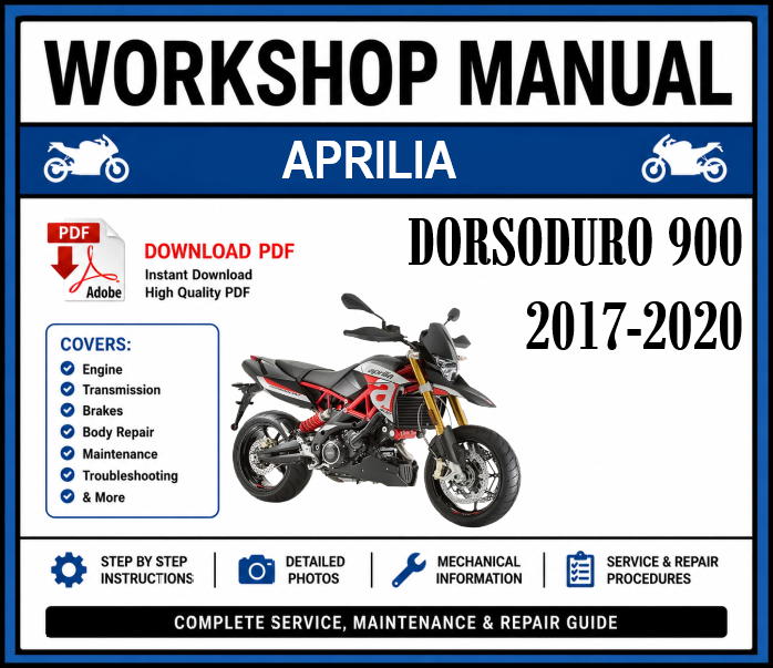 Workshop Manual [Aprilia Dorsoduro 900] 2017-2020