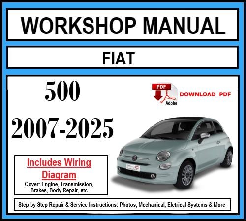 Workshop Manual [Fiat 500] 2007-2025