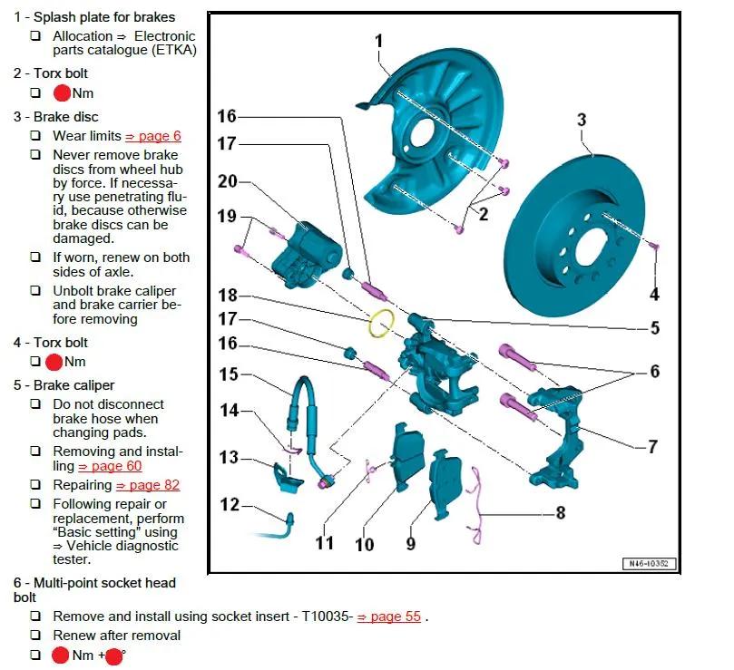 Workshop Manual [VW Caddy] 2004-2015