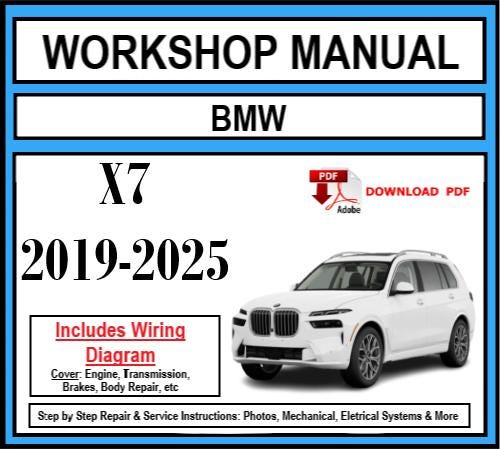 Werkstatthandbuch [BMW X7] 2019-2025