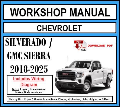 Workshop Manual [Chevrolet Silverado / GMC Sierra] 2018-2025