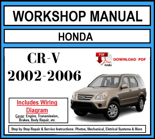 Workshop Manual [Honda CR-V] 2002-2006