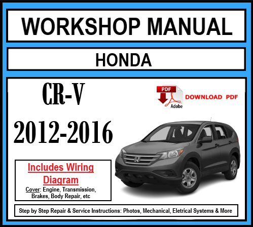 Workshop Manual [Honda CR-V] 2012-2016