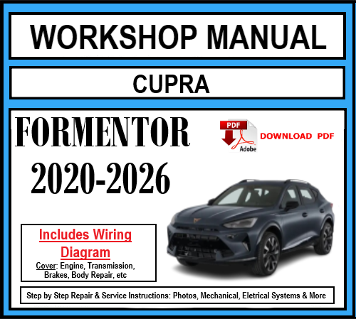 Workshop Manual [Cupra Formentor] 2020-2026