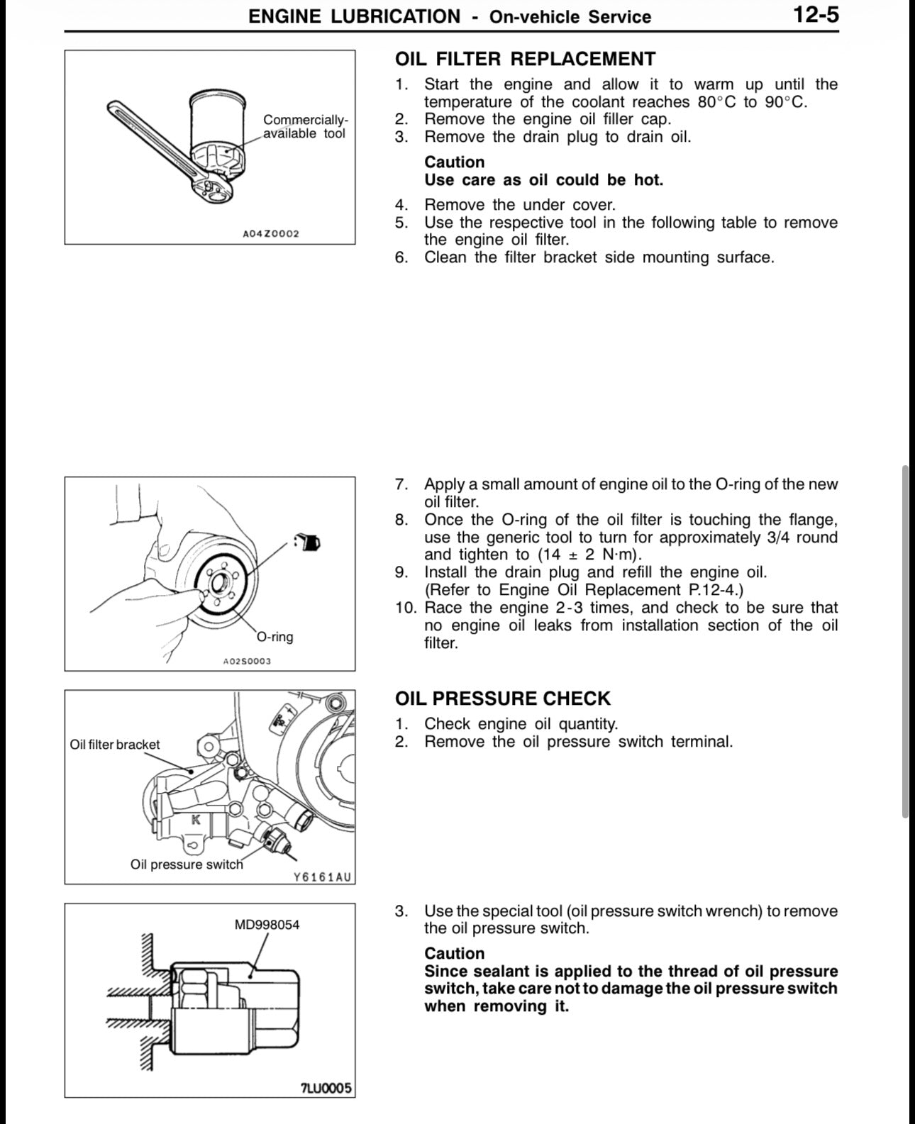 Workshop Manual [Mitsubishi Lancer Evo VII] 2001-2003