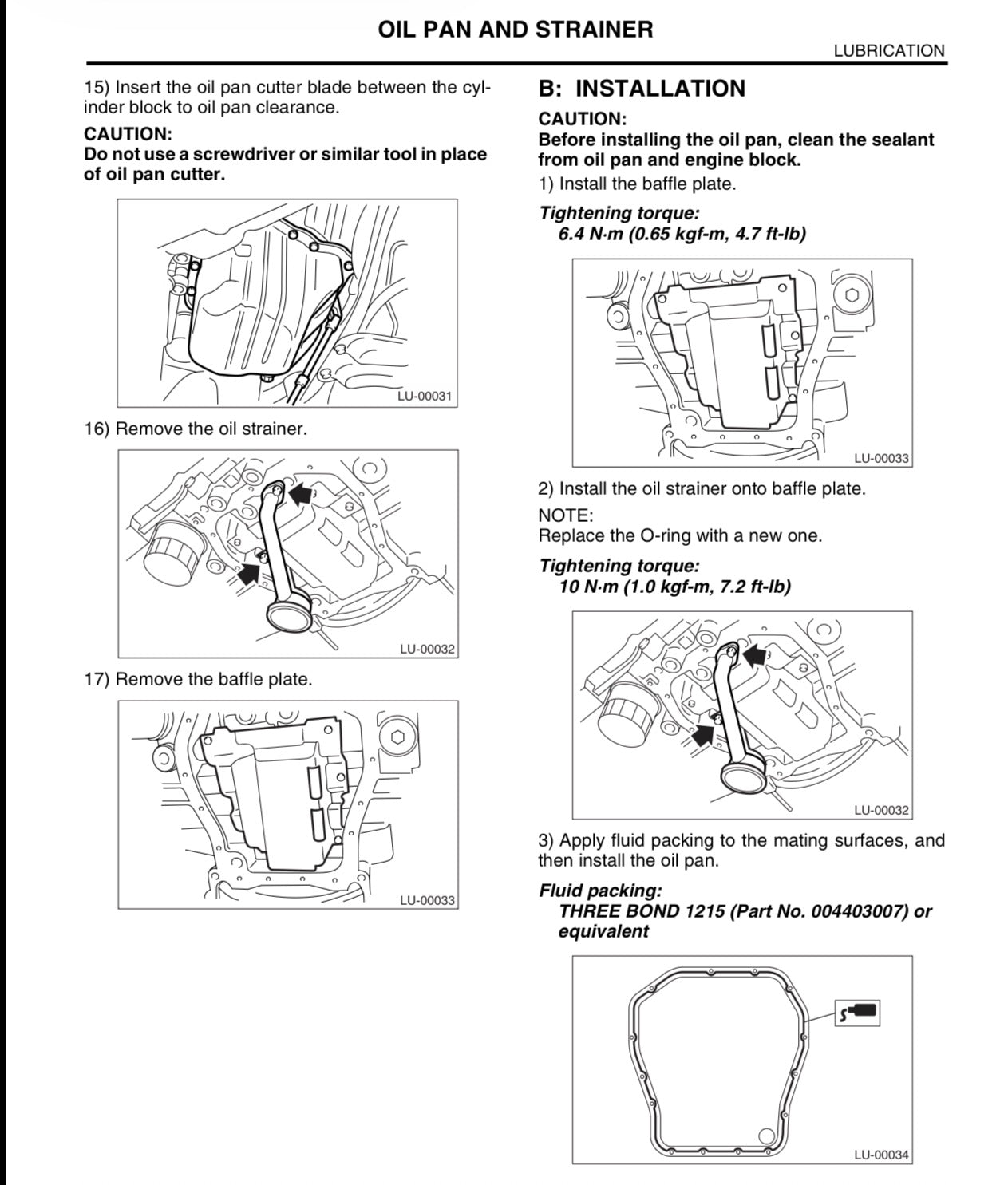 Workshop Manual [Subaru Impreza WRX STI] 2000-2008