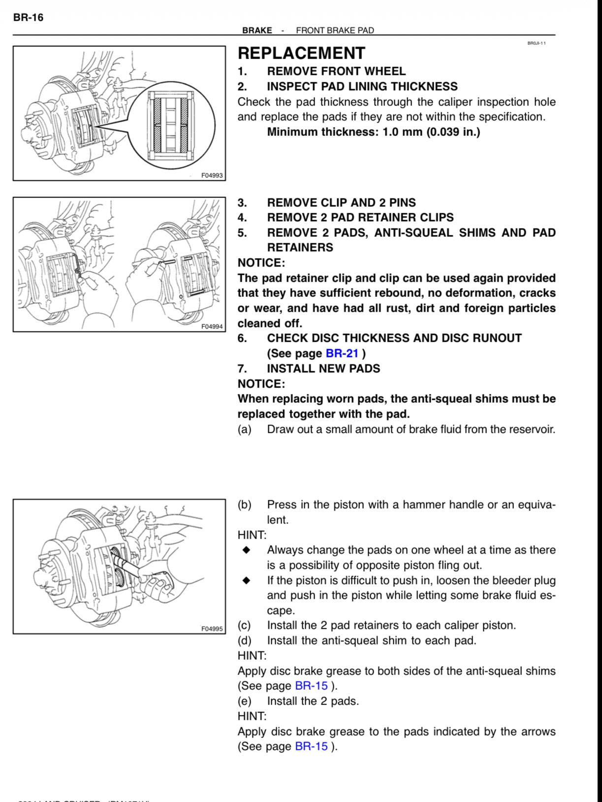 Workshop Manual [Toyota Land Cruiser] 1998-2007