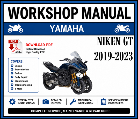 Workshop Manual [Yamaha Niken GT] 2019-2023